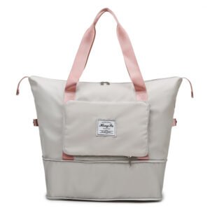 Dry and wet separation sports portable shoulder bag in fashion sports style